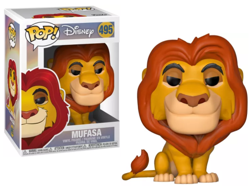 DISNEY - Le Roi Lion - Figurine POP N° 495 - Mufasa