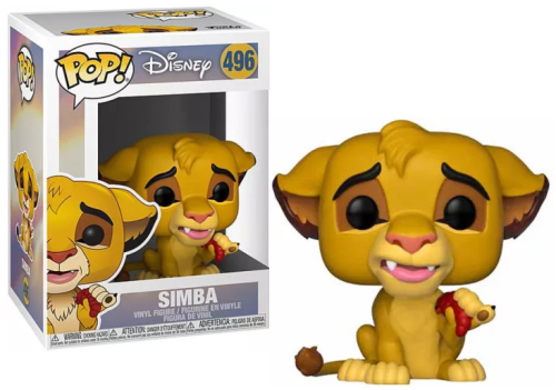 DISNEY - Le Roi Lion - Figurine POP N° 496 - Simba