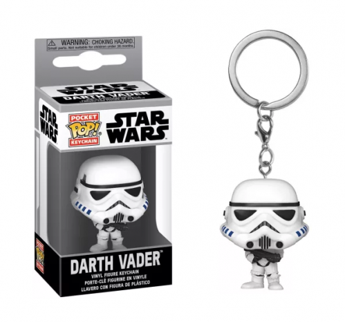 STAR WARS - Porte-clé Pocket POP - Stormtrooper - 4cm