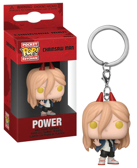 CHAINSAW MAN - Porte-clé Pocket POP - Power