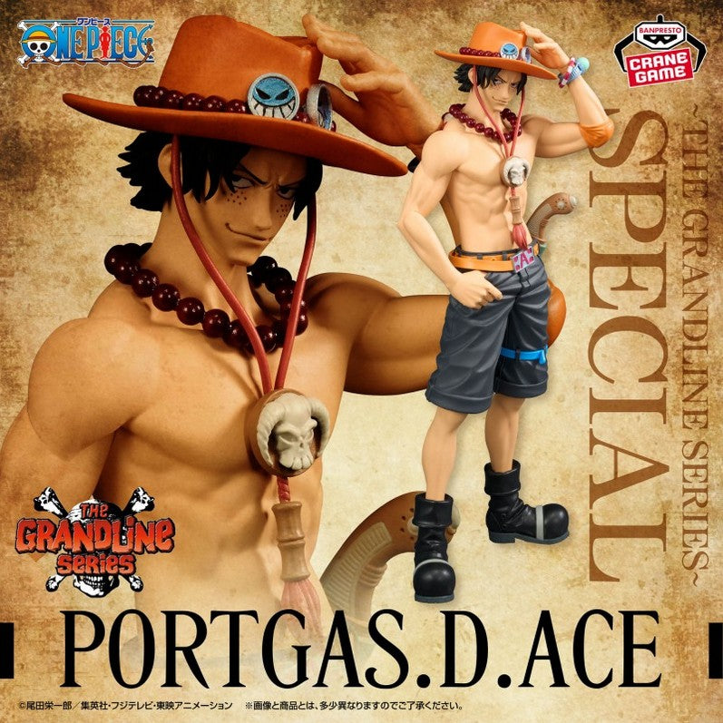 ONE PIECE - Figurine 20 cm grandline - Portgas D.ace