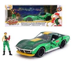 STREET FIGHTER - Cammy & 1969 Chevrolet Corvette Stingray ZL1 - 1:24