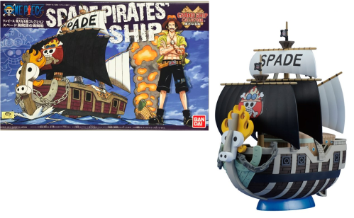ONE PIECE - Maquette - Bateau des Pirates - 15cm