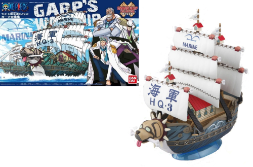ONE PIECE - Maquette - Bateau Garp - 15cm