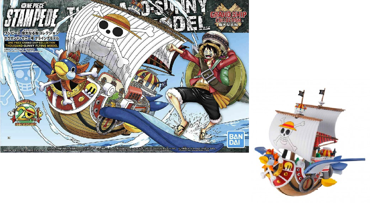 ONE PIECE - Maquette - Ship - Thousand Sunny Flying