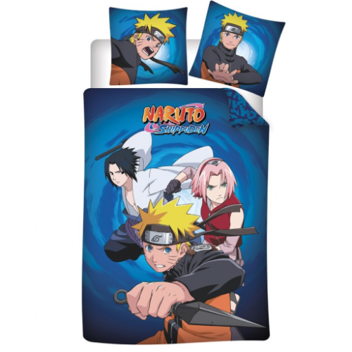 NARUTO - Parure de lit 140X200cm 100% Coton