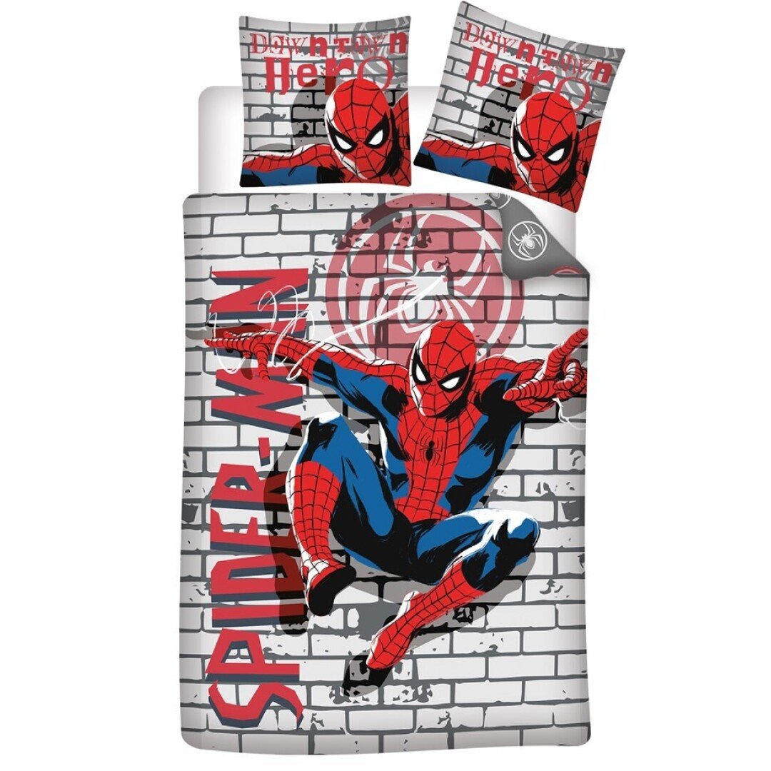 MARVEL - Parure de lit 140x200cm + 65x65cm - Spiderman