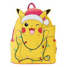 POKEMON - Mini Sac à Dos LoungeFly - Holiday Pikachu