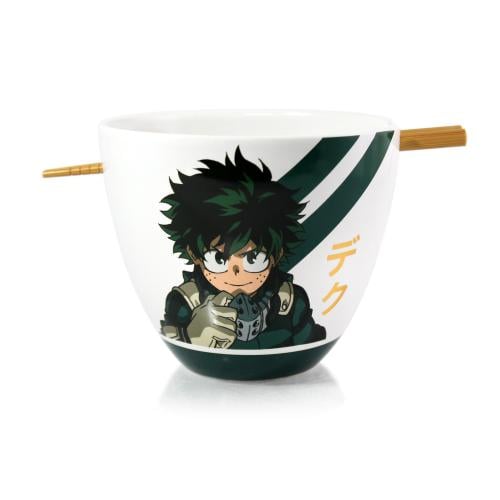 MY HERO ACADEMIA- Bol à Ramen avec Baguette 470ml - Izuku Midoriya