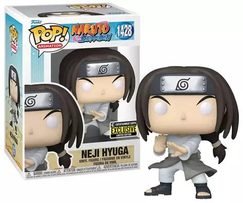NARUTO - Figurine POP Animation N° 1428 - Neji avec Chase