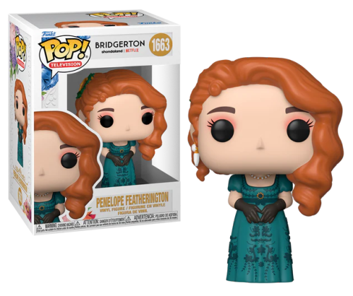 BRIDGERTON - Figurine POP N° 1663 - Penelope avec Chase
