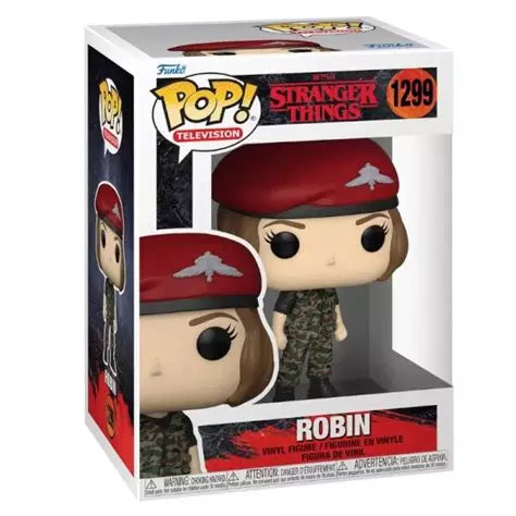 STRANGER THINGS S4 - Figurine POP N° 1299 - Hunter Robin