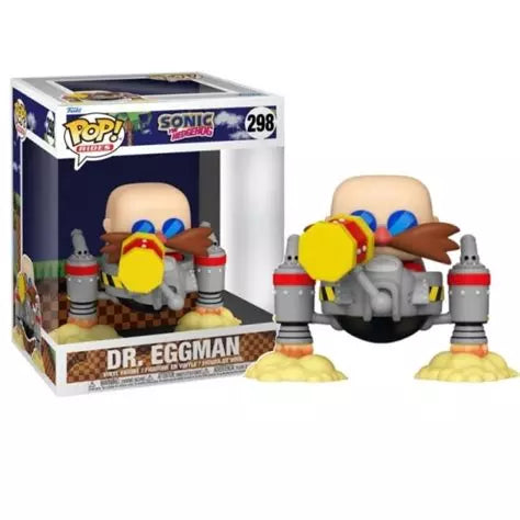 SONIC - Figurine POP Ride Deluxe N° 298 - Dr. Eggman
