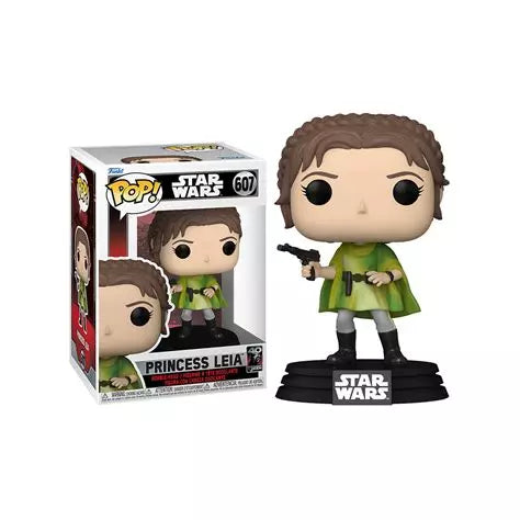 STAR WARS 6 "40EME ANNIVERSAIRE" - Figurine POP N° 607 - Leia (BH)