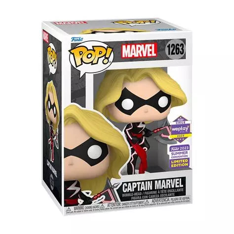 CAPTAIN MARVEL - Figurine POP N° 1263 - Captain MARVEL 'Summer Convention 2023'