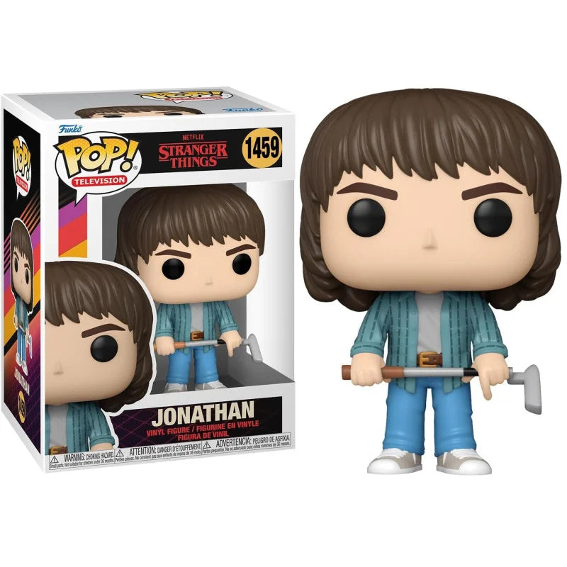 STRANGER THINGS S4 - Figurine POP TV N° 1459 - Jonathan avec Club de Golf