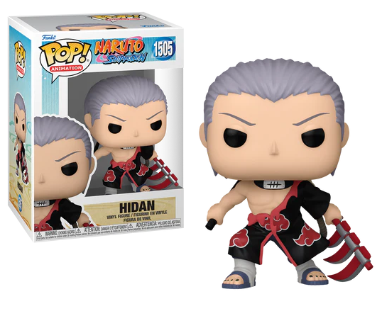 NARUTO SHIPPUDEN - Figurine POP Animation N° 1505 - Hidan avec Chase