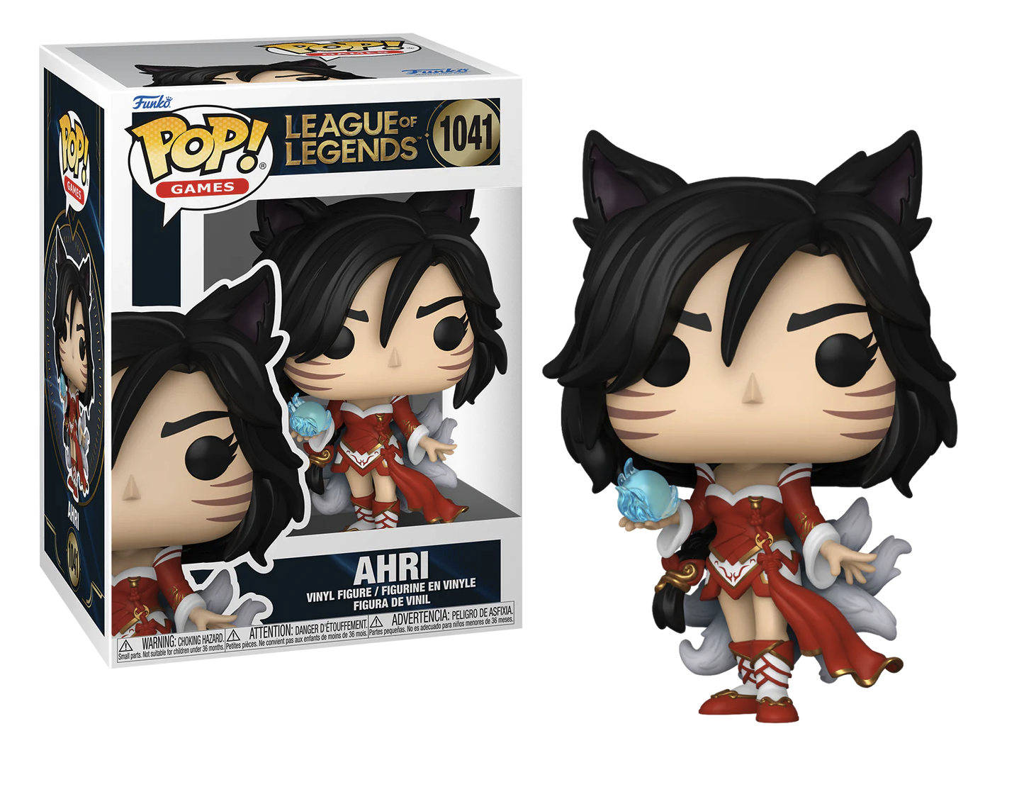 LEAGUE OF LEGENDS - Figurine POP Games N° 1041 - Ahri