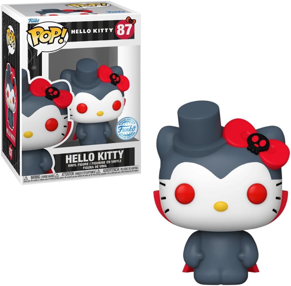 HELLO KITTY - Figurine POP Sanrio N°87 - Hello Kitty en Dracula