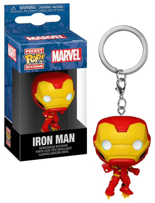 MARVEL NEW CLASSICS - Porte-clé Pocket POP - Iron Man
