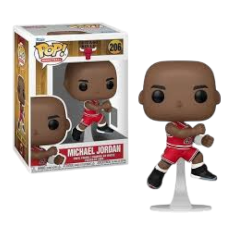 BULLS - Figurine POP NBA N° 206 - Michael Jordan ('89) "The Shot"