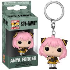 SPY X FAMILY - Pocket Figurine POP Keychain - Anya Forger