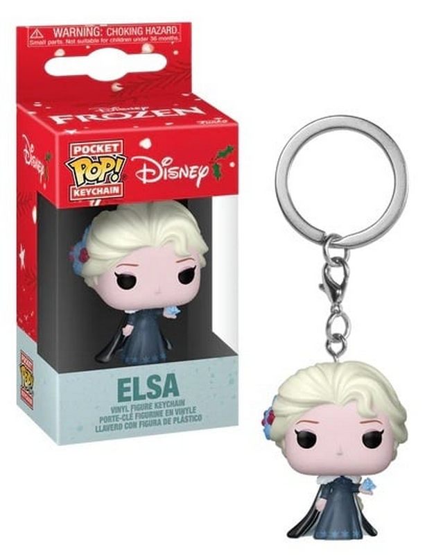 DISNEY - Porte clés Pocket Pop Keychain - Elsa
