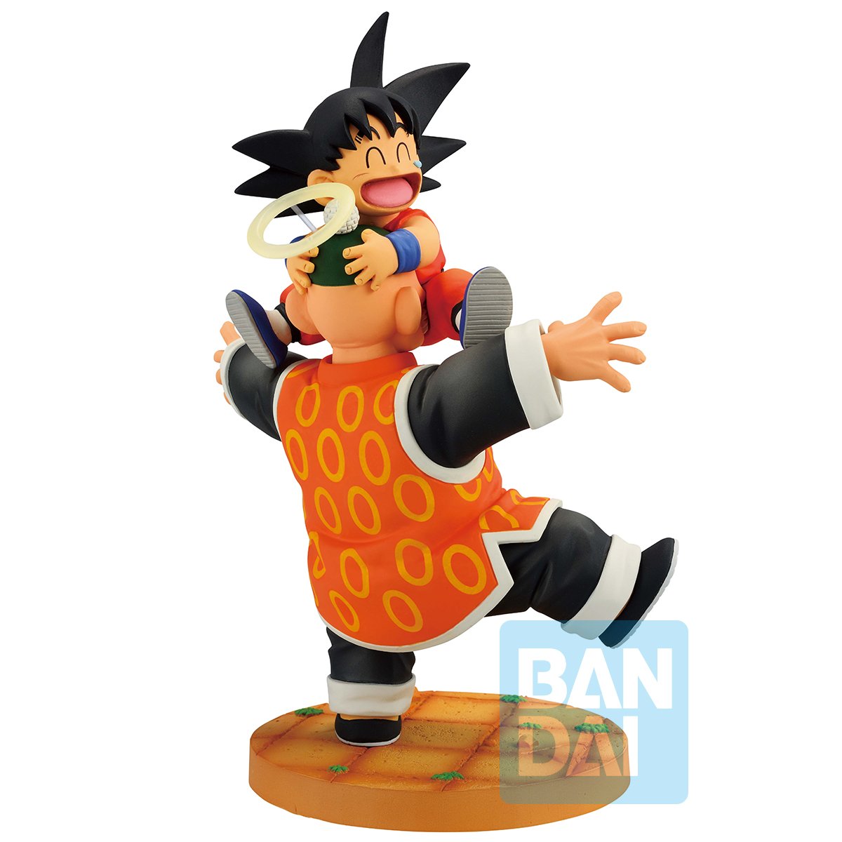 DRAGON BALL - Figurine - Son Goku et Grandpa Son Gohan