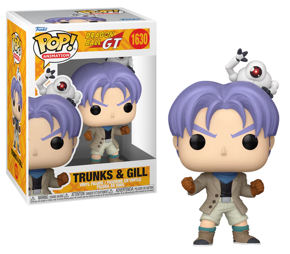 DRAGON BALL GT - Figurine POP Animation N° 1630 - Trunks & Gill