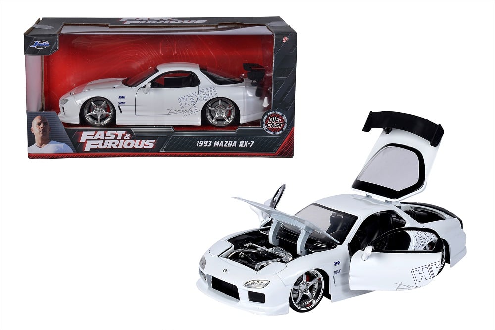 FAST & FURIOUS - Voiture modèle réduit 1:24 - Mazda RX-7 1993