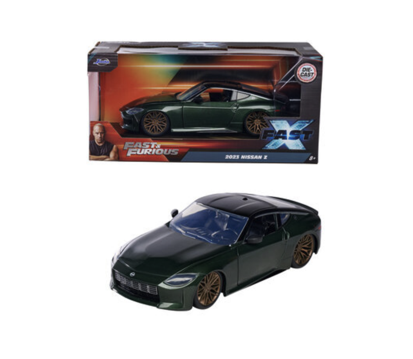 FAST & FURIOUS X - Voiture modèle réduit 1:24 - Nissan 2023