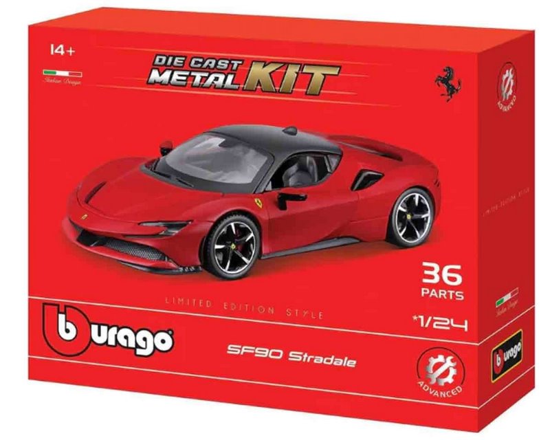 FERRARI -  Maquette Sf90 Stradale - Model Kit 1/24 - Ferrari