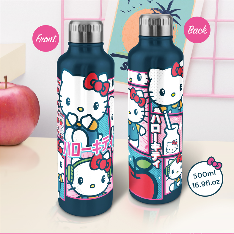 HELLO KITTY - Bouteille en Métal 500ml
