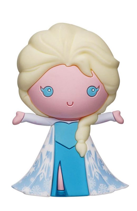 LA REINE DES NEIGES - Aimant à collectionner en mousse 3D - Elsa