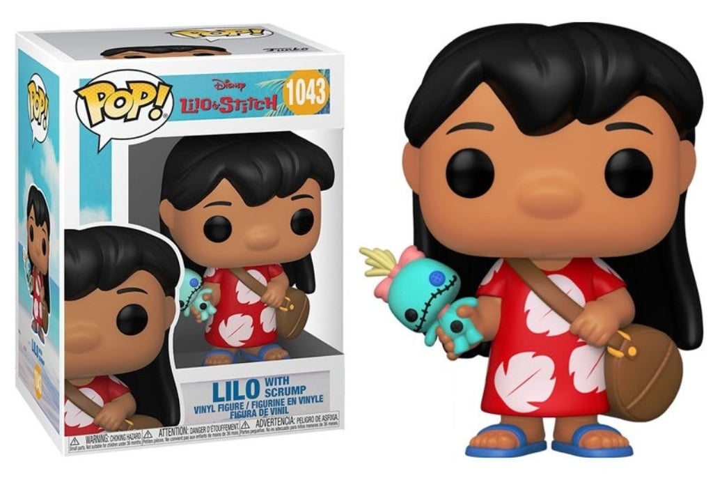 LILO & STITCH - Figurine POP N° 1043 - Lilo et Scrump