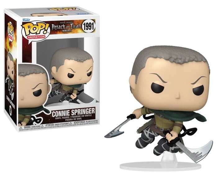 L'ATTAQUE DES TITANS - Figurine POP Animation N° 1991 - Connie Springer