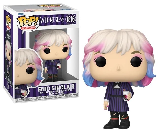 MERCREDI - Figurine POP TV N° 1816 - Enid Sinclair (avec café)