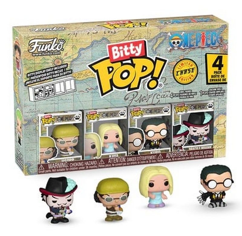 ONE PIECE - Figurine Bitty Pop 4 Pack 2.5cm - Usopp