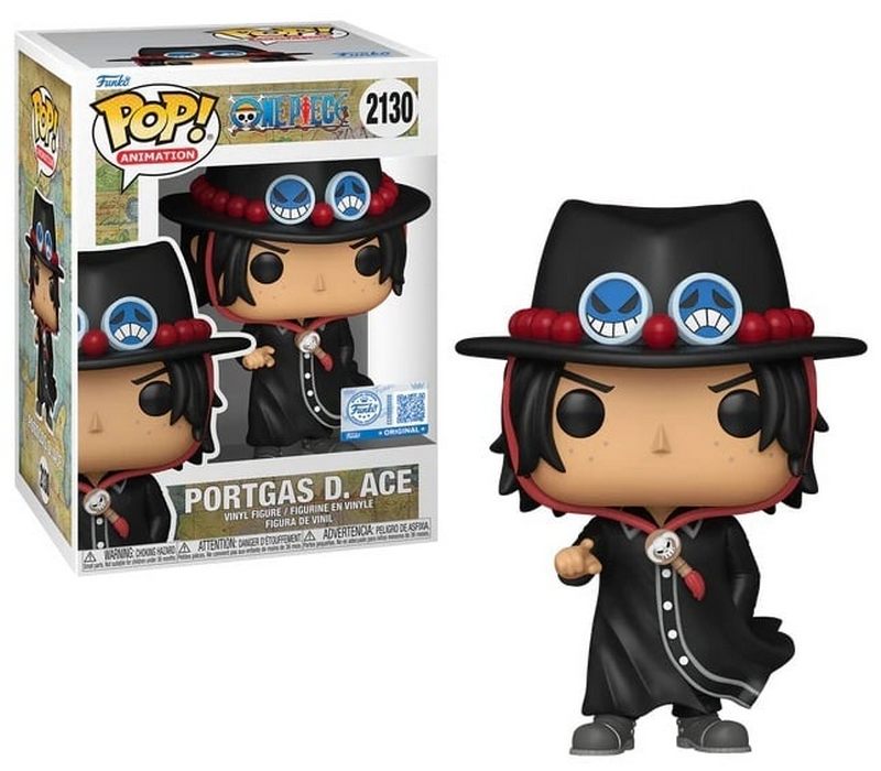 ONE PIECE -Figurine POP Animation N° 2130 - Portgas D. Ace Intro