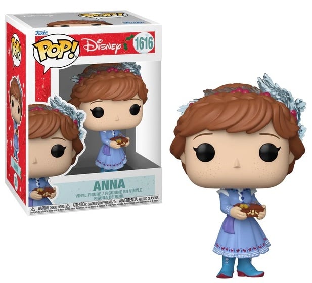 DISNEY COLLECTION PRINCESS HOLIDAY - Figurine POP Disney N° 1616 - Anna