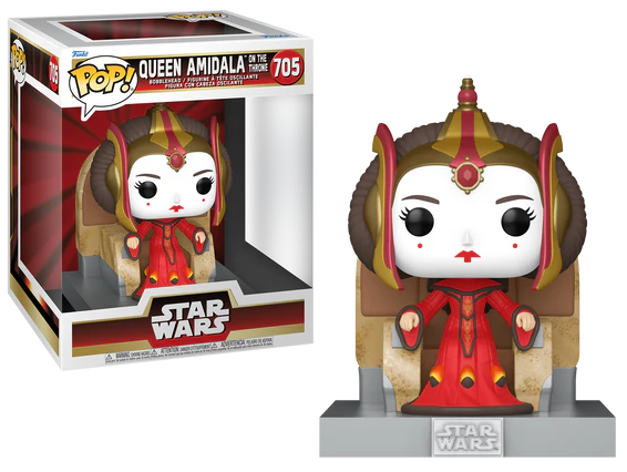 STAR WARS 1 - Figurine POP Deluxe N° 705 - Amidala sur Throne