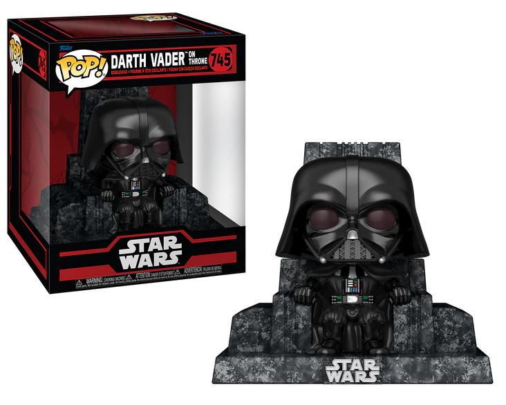 STAR WARS DARKSIDE - Figurine POP Deluxe N° 745 - Trône de Vador