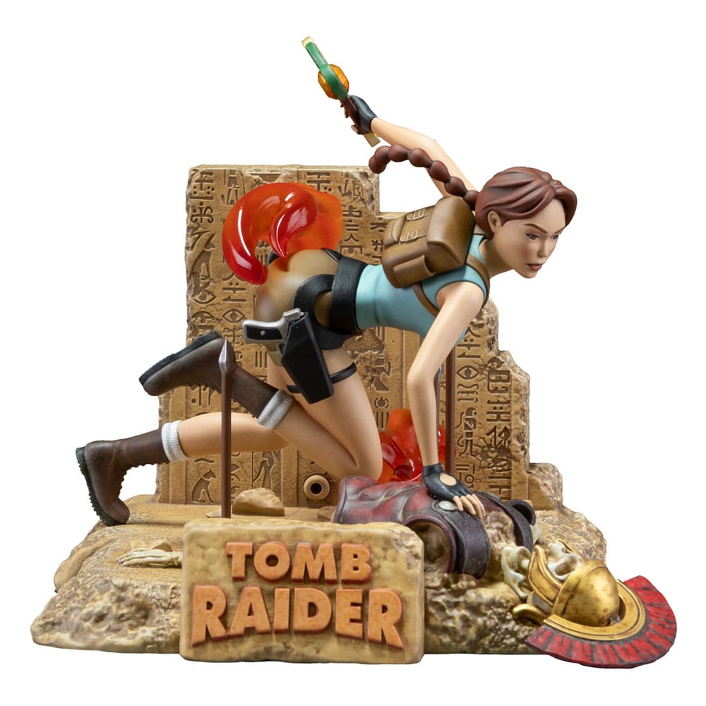 TOMB RAIDER 1996 - Statuette 17cm - Lara Croft "Classic Era"