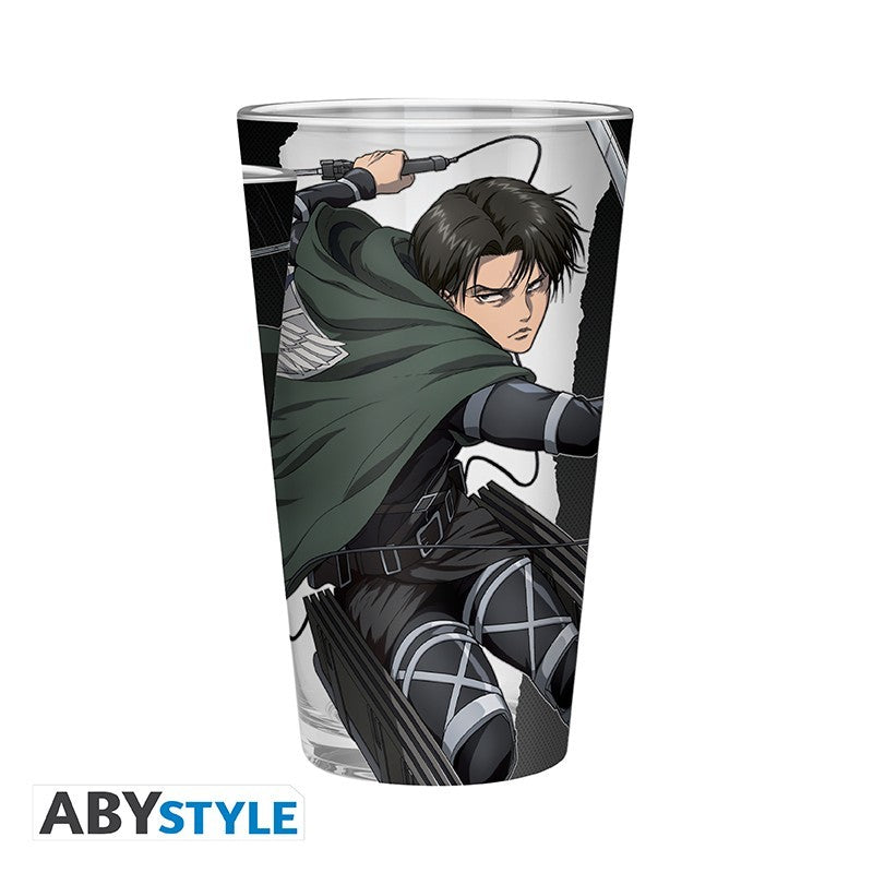 ATTAQUE DES TITANS - Verre XXL 400 ml - Levi Saison 4