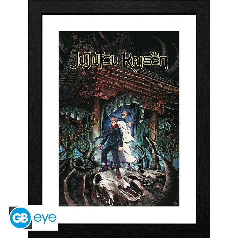 JUJUTSU KAISEN - Tirage encadré 30 x 40 cm - Itadori Sukuna