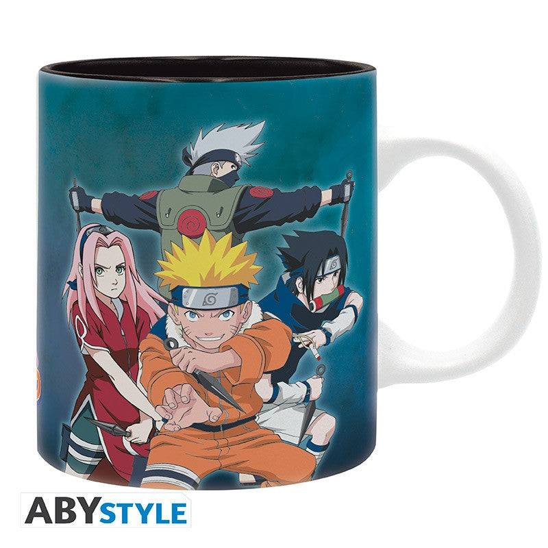 NARUTO - Mug  320 ml - Equipe 7 vs Haku et Zabuza