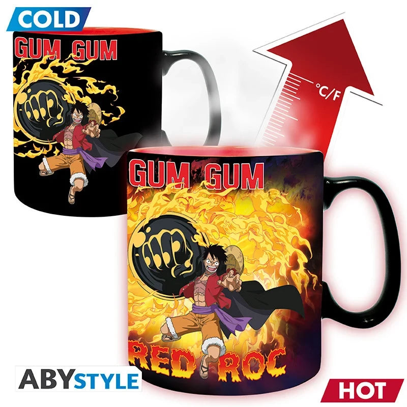 ONE PIECE - Mug thermostatique  460 ml - Luffy contre Kaido