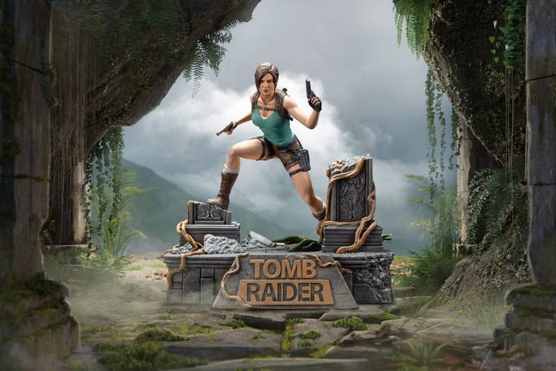 TOMB RAIDER - Figurine statuette PVC 24 cm - Lara Croft