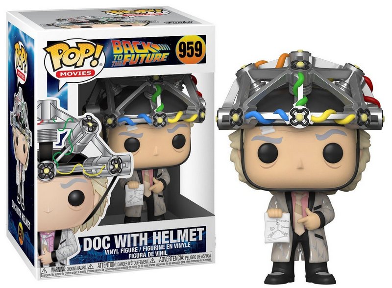 RETOUR VERS LE FUTUR - Figurine POP N° 959 - Doc w/Helmet