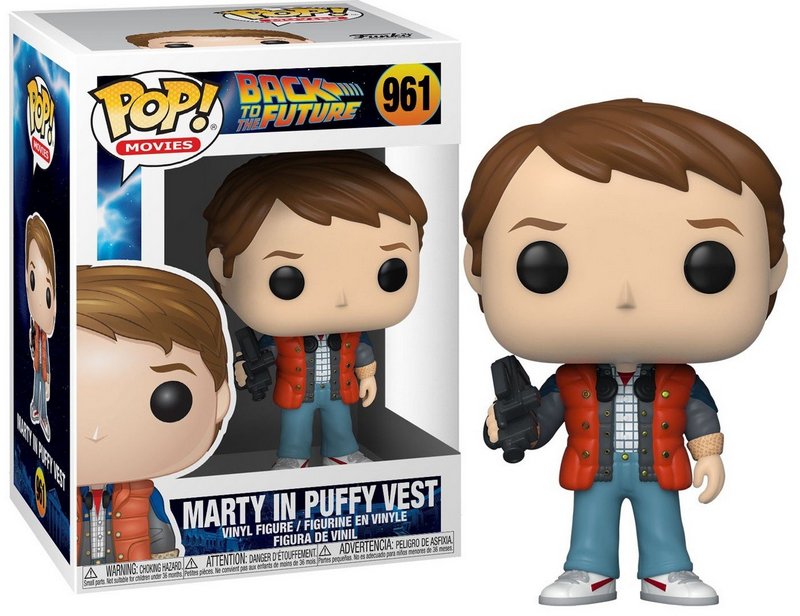 RETOUR VERS LE FUTUR - Figurine POP N° 961 - Marty in Puffy Vest